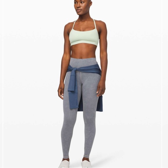 Lululemon Wunder Under High-Rise Tight *Snow Washed 28" Washed Luna Size 8 18 - Picture 3 of 7